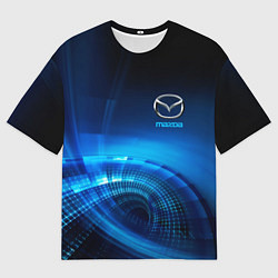 Футболка оверсайз мужская MAZDA, цвет: 3D-принт