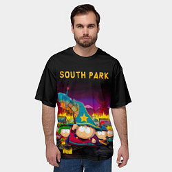 Футболка оверсайз мужская Южный Парк, цвет: 3D-принт — фото 2