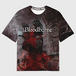 Мужская футболка оверсайз Bloodborne