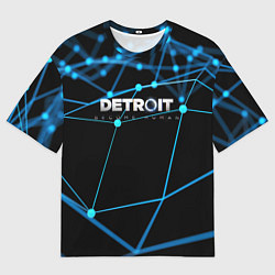 Мужская футболка оверсайз Detroit:Become Human