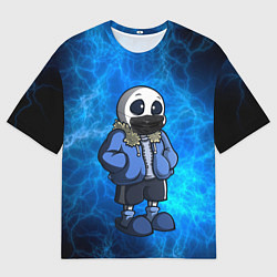 Мужская футболка оверсайз Undertale