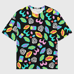 Мужская футболка оверсайз Очень странные дела