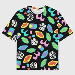 Футболка оверсайз мужская STRANGER THINGS, цвет: 3D-принт