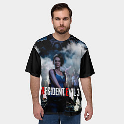Футболка оверсайз мужская RESIDENT EVIL 3, цвет: 3D-принт — фото 2