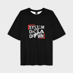 Футболка оверсайз мужская System of a Down, цвет: 3D-принт
