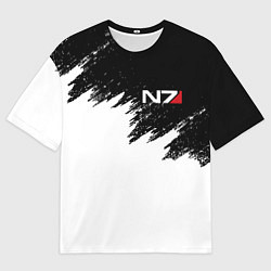Мужская футболка оверсайз MASS EFFECT N7