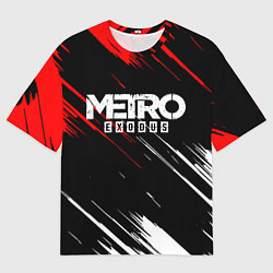 Мужская футболка оверсайз METRO EXODUS