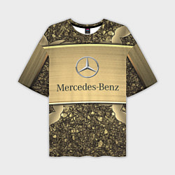 Мужская футболка оверсайз MERCEDES GOLD