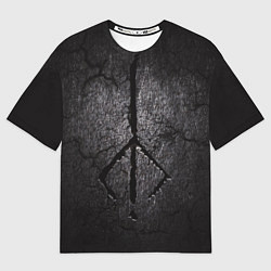 Мужская футболка оверсайз BLOODBORNE HUNTER