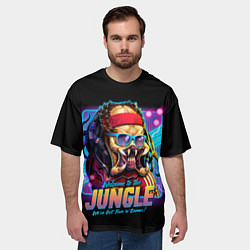 Футболка оверсайз мужская PREDATOR, цвет: 3D-принт — фото 2