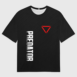 Мужская футболка оверсайз PREDATOR