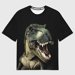 Футболка оверсайз мужская Динозавр T-Rex, цвет: 3D-принт
