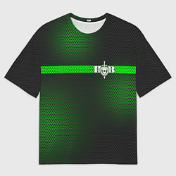 Мужская футболка оверсайз Пограничные Войска