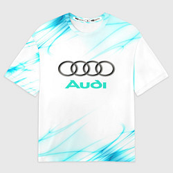 Мужская футболка оверсайз Audi