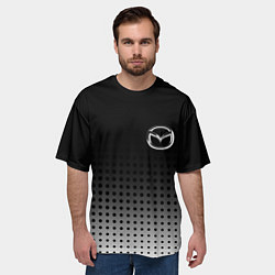 Футболка оверсайз мужская Mazda, цвет: 3D-принт — фото 2