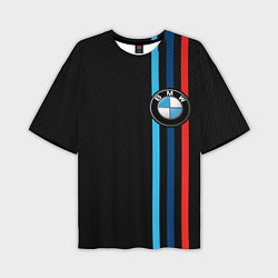 Мужская футболка оверсайз BMW M SPORT CARBON