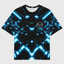 Мужская футболка оверсайз MAZDA