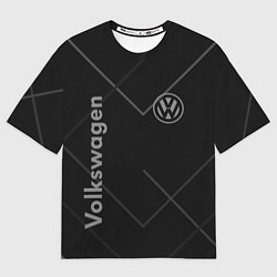 Футболка оверсайз мужская VOLKSWAGEN, цвет: 3D-принт