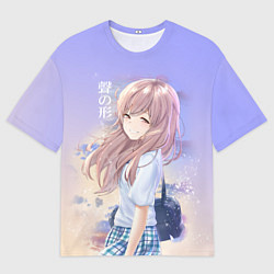 Мужская футболка оверсайз Silent Voice