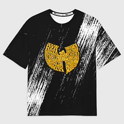 Футболка оверсайз мужская Wu-Tang Clan, цвет: 3D-принт
