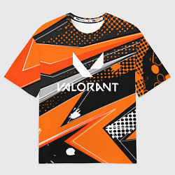 Футболка оверсайз мужская Valorant, цвет: 3D-принт