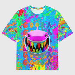 Футболка оверсайз мужская 6IX9INE GOOBA, цвет: 3D-принт
