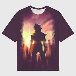 Футболка оверсайз мужская Моя геройская академия, цвет: 3D-принт