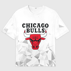 Футболка оверсайз мужская CHICAGO BULLS, цвет: 3D-принт