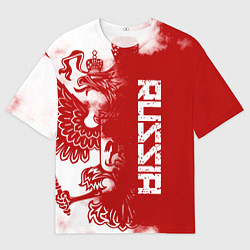 Мужская футболка оверсайз Russia