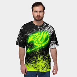 Футболка оверсайз мужская FAIRY TAIL, цвет: 3D-принт — фото 2