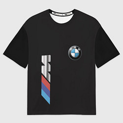 Футболка оверсайз мужская BMW, цвет: 3D-принт