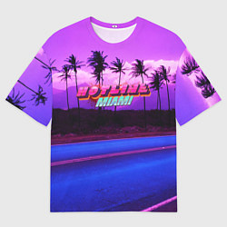 Мужская футболка оверсайз HOTLINE MIAMI