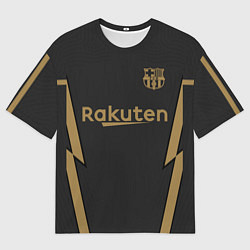 Футболка оверсайз мужская Messi away 20-21, цвет: 3D-принт