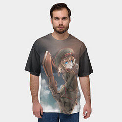 Футболка оверсайз мужская Хроника Тани, цвет: 3D-принт — фото 2