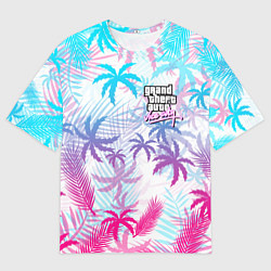 Мужская футболка оверсайз GTA VICE CITY
