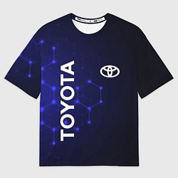 Футболка оверсайз мужская TOYOTA, цвет: 3D-принт