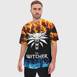 Футболка оверсайз мужская The Witcher, цвет: 3D-принт — фото 2