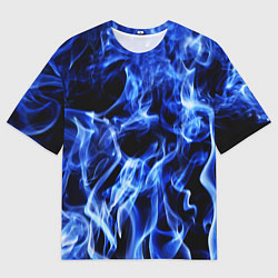 Мужская футболка оверсайз ДЫМ