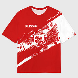Мужская футболка оверсайз Russia