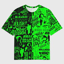 Мужская футболка оверсайз BILLIE EILISH БИЛЛИ АЙЛИШ