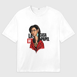 Футболка оверсайз мужская БУМАЖНЫЙ ДОМ, цвет: 3D-принт