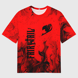 Футболка оверсайз мужская FAIRY TAIL ХВОСТ ФЕИ, цвет: 3D-принт