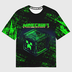 Футболка оверсайз мужская MINECRAFT, цвет: 3D-принт