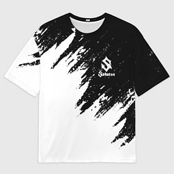 Мужская футболка оверсайз Sabaton