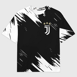 Футболка оверсайз мужская JUVENTUS, цвет: 3D-принт