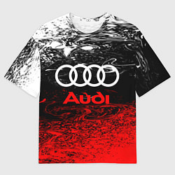 Мужская футболка оверсайз AUDI