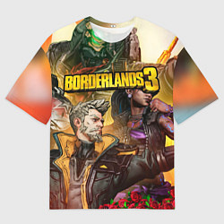 Футболка оверсайз мужская Borderlands 3, цвет: 3D-принт
