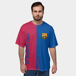 Футболка оверсайз мужская BARSELONA, цвет: 3D-принт — фото 2