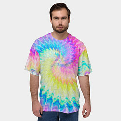 Футболка оверсайз мужская ЛЕТО, цвет: 3D-принт — фото 2