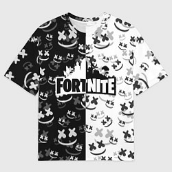 Мужская футболка оверсайз FORTNITE MARSHMELLO